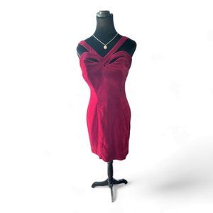 80's velvet cocktail dress